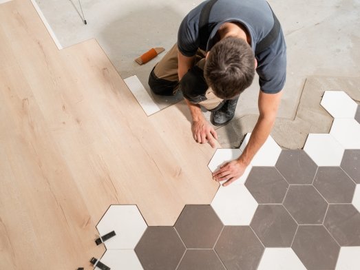 Flooring installation services in Highland Park